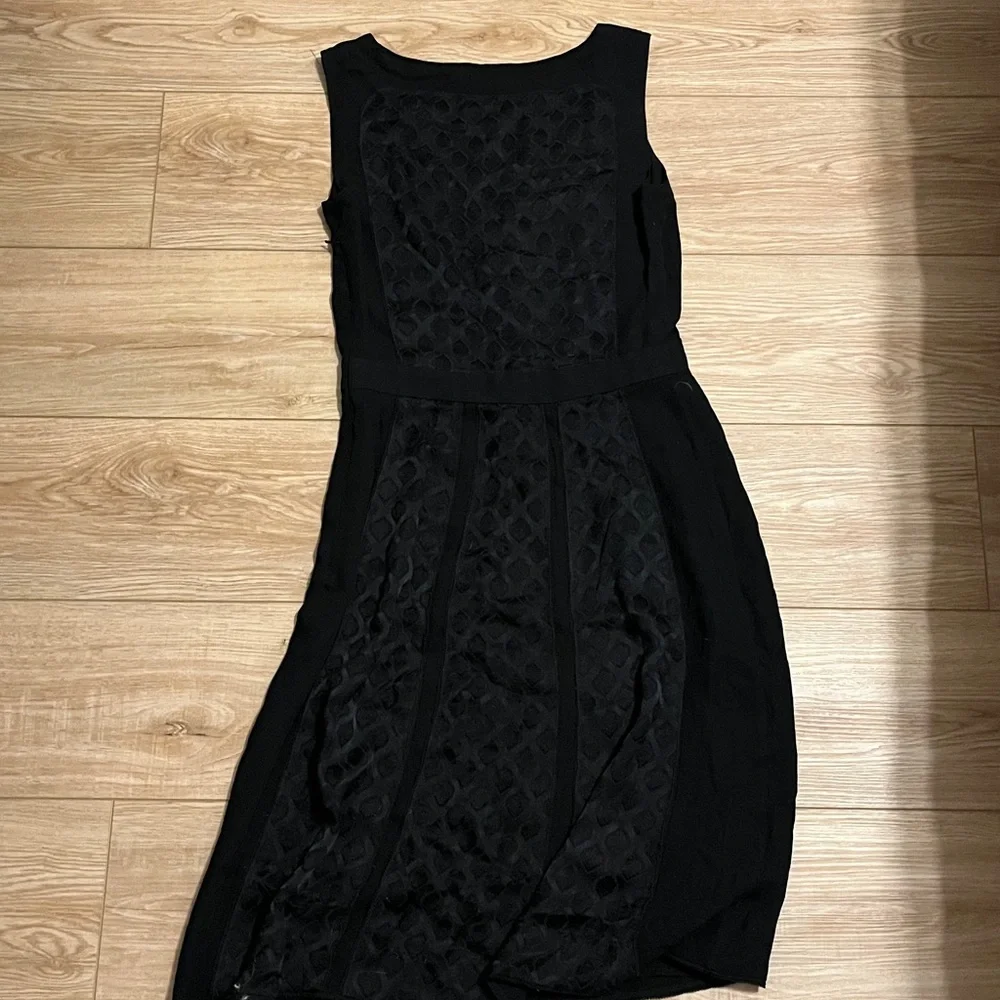 Tory Burch Hadley black silk dress